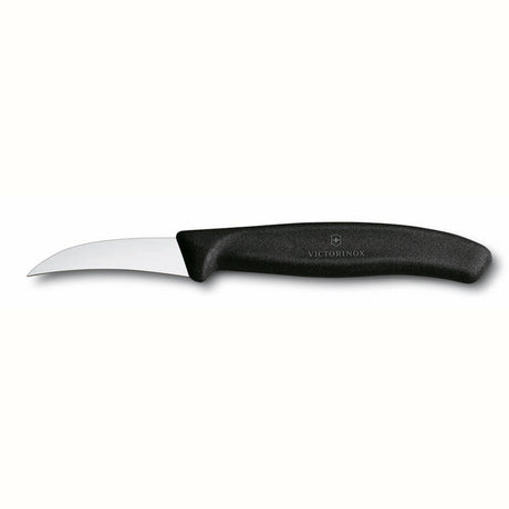 Victorinox skærekniv buet sort