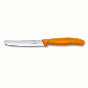 Victorinox bordkniv takket orange