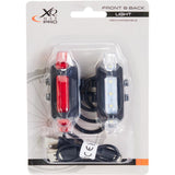 Xqmax fietslamp set 2-delig op usb