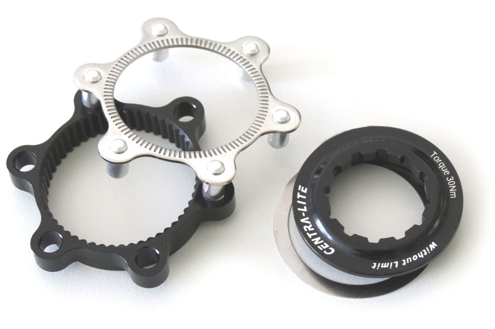 Xlc nav centerlock adapter 6 cams sort zi