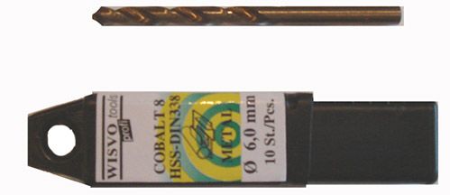 Wisvo grs bor 4.0mm hss kobolt