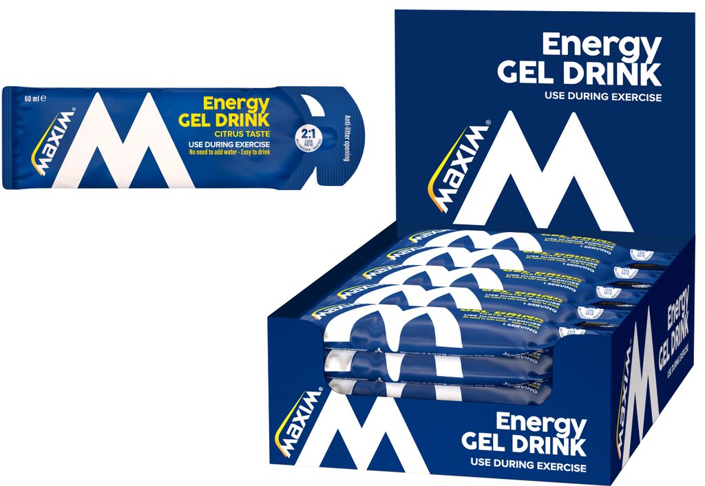 Maxim energy gel drik citrus