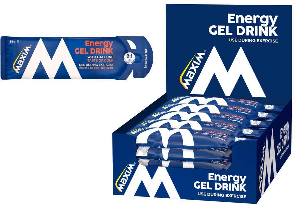 Maxim energy gel drik cola