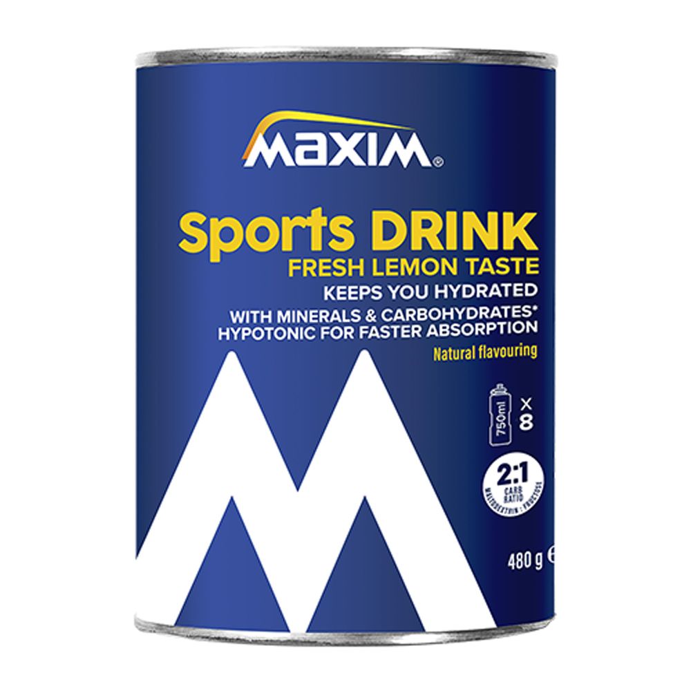 Maxim sportsdrik frisk citron