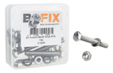 Bofix Fork-Crown Bolt Rustfrit stål M6-45 Komplet (10.)