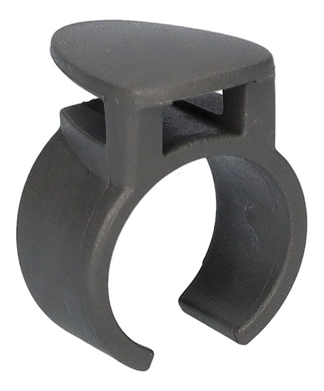 Hesling jakke bd hes clip 20mm grå pvc ds a 10
