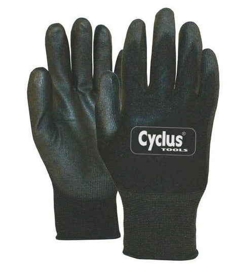 Cycplus arbejdshandsker pu-flex xxl (11) sort
