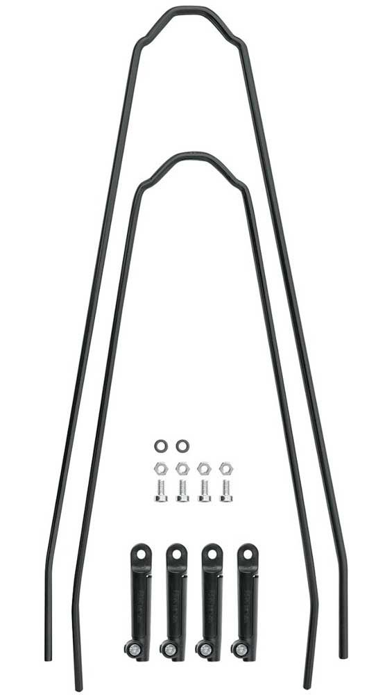 Sks spatd kantstangsæt 46mm sort