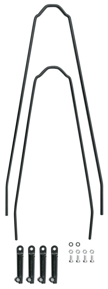 Sks spatd kantstangsæt 56mm sort