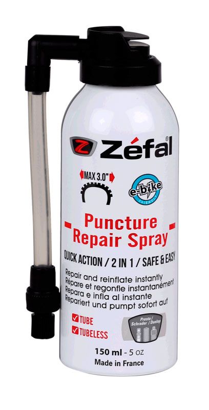 Zéfal dækforsegler spray reparation spray punktering spray rep. spray 150ml