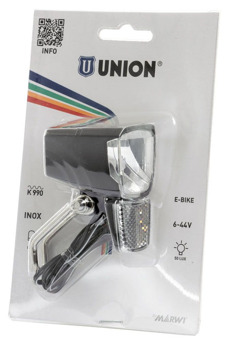 Union forlygte Un-4270e Spark 6-44V 50 Lux Black på kort