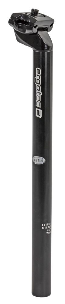 Ergotec sadelpind i aluminium