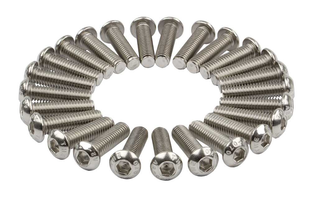 Wuerth anp bolt m6x22 sekskantet fatning rustfrit stål iso7380-1 a2-070 ds a 25