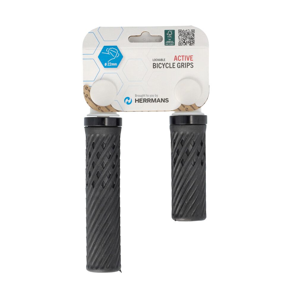 Herrmans håndtag luna grip haj dobbelt densitet 90 130 mm