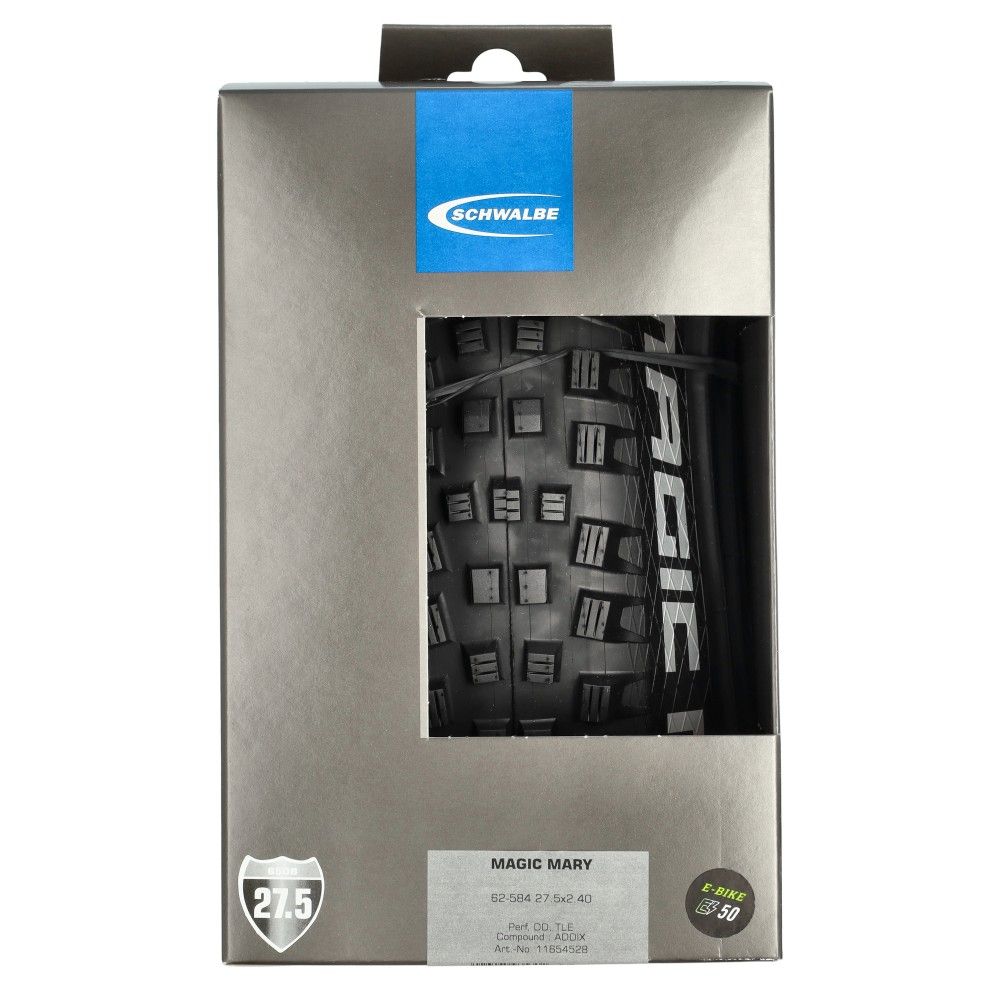 Schwalbe magic mary - tle - addix soft - trail - 27,5x2,40 - sort