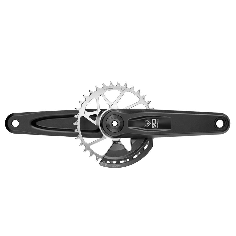 Sram kranksæt eagle 90 cl55 dub mtb bred 175mm 32t q174 sort (ekskl. bb afstandsstykker)