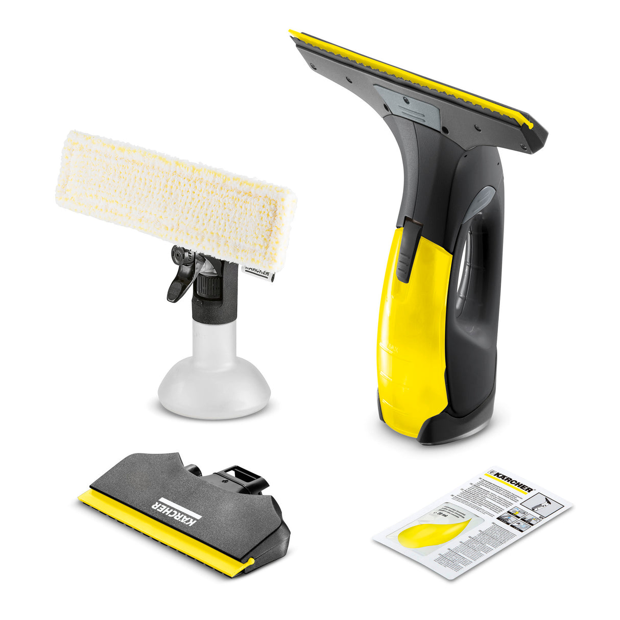 Karcher batteridrevet vinduespudser wv 2 sort udgave - 1.633-426.0