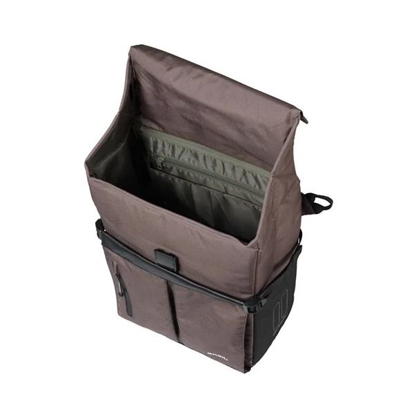 Basil cykel skuldertaske move mik studs 14 liter 14 x 24 x 34 cm - brun
