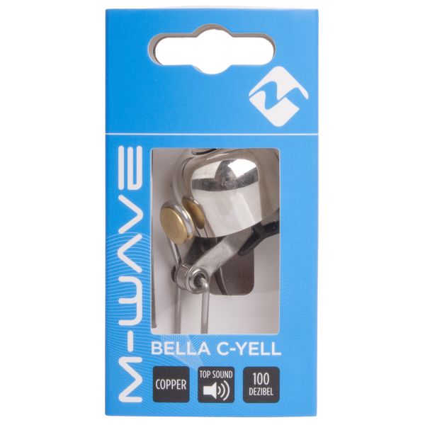 M-wave mini bell bella c-yell mini bell c-yell sølv