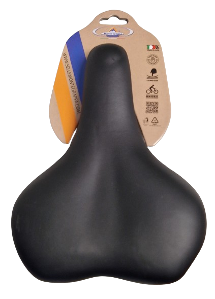 Selle MonteGrappa Saddle Nevea sort på kortet