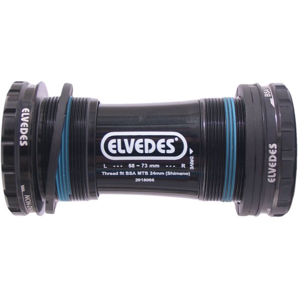 Spilleraksel Elvedes Shimano MTB ATB 24mm sort