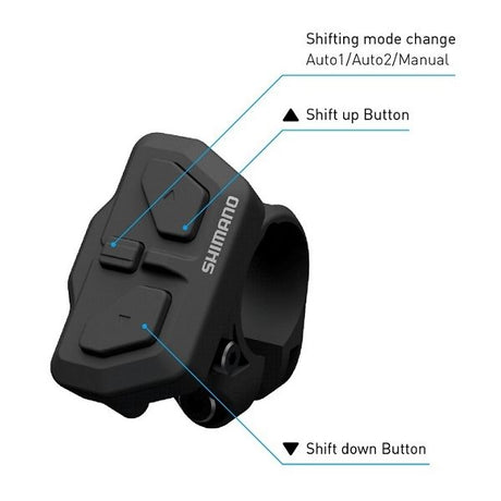 Shimano skifteenhed (højre) trin di2 sw-en600-r - 22,2 mm fastspænding