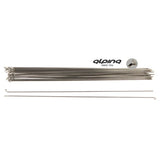 Alpina spaken 296-14 ø2.00mm fg 2.3 - Sølv i rustfrit stål (144 stykker)