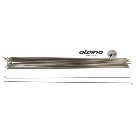 Alpina spaken 296-14 ø2.00mm fg 2.3 - Sølv i rustfrit stål (144 stykker)