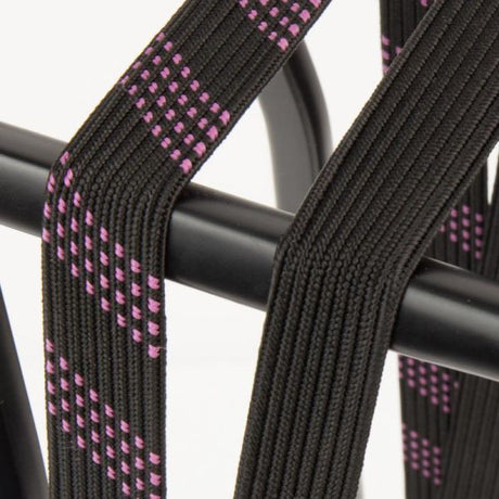 Widek b.v. widek sikkerhedsstrop suv stål krog 54cm sort pink