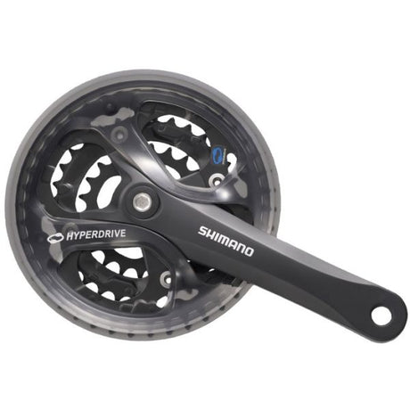 Shimano benelux b.v. shimano efcm361e888cl kranksæt acera m361 7 8-sp sort 48x38x28t+cg kk quad 175 mm (-4mm)