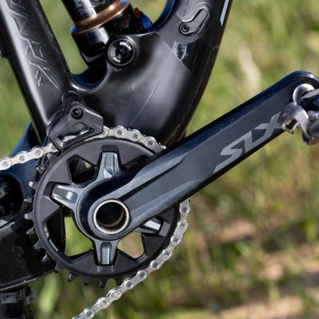Shimano-crankset 12-trins SLX FC-M7120-1 uden kædehøjde 175 mm-sort
