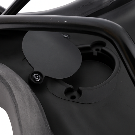 Edge Bicycle Saddle E -Cykel Electra med håndtag og opbevaringsplads til Apple Air Tag - Sort