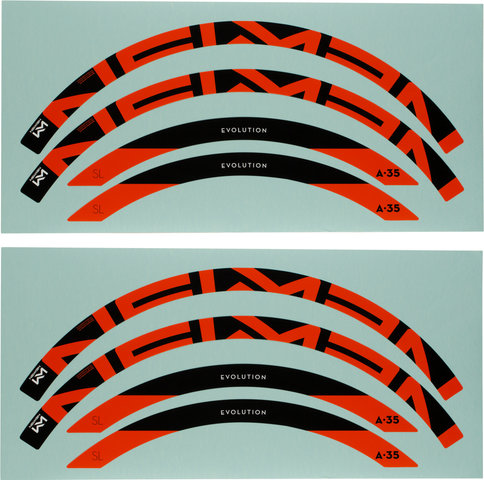 Newmen fælg decal kit a.35