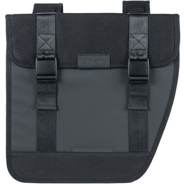 Basilikum turné dobbelt cykelpose 35L sort
