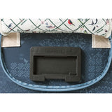 Basil Bohème City Bag- blå, elegant hånd-, skulder- og styretaske, vandafvisende, 8 liter indhold