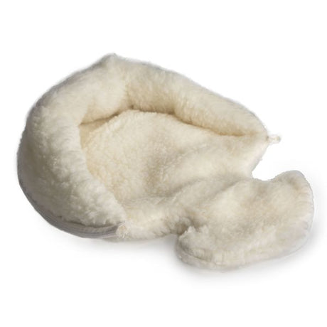Baby skala Hovedreduktion Plus - Komfortabel bomulds hovedhavet til børn yngre end 6 måneder. Ingen knaphuller, der skal fjernes hurtigt. #babyszacht #comfort #hoofd reducer