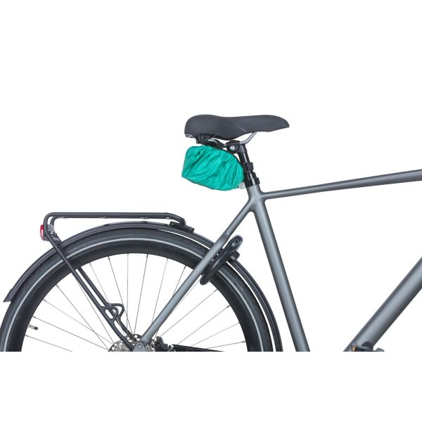 Basil City Double Bicycle Bag Mik, sort