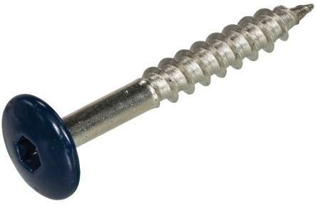 Dak gevel dak gevel kleurkopschroef rvs-a2 staalblauw ral5011 4.8x38 | 50 stuks - 6304.30.37533