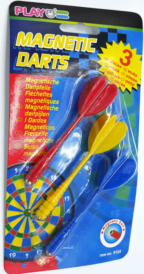 Playgo magnetiske pile, 3 stykker, 10,5 cm lange