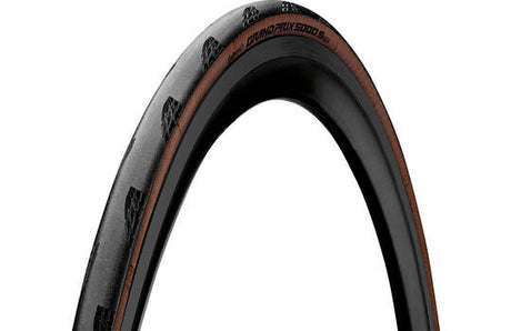Continental Grand Prix Raceband 700x25c, sort brun, rørløs, 25-622 ETRO