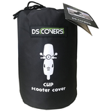 DS covers kop scooter cover udendørs - vandtæt regnslag til scooter - UV vejrbestandig - med forrude - str. L -