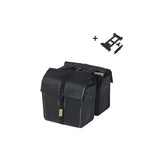Basil taske urban dry mik 2.0 dobbelt mat sort | 50 l