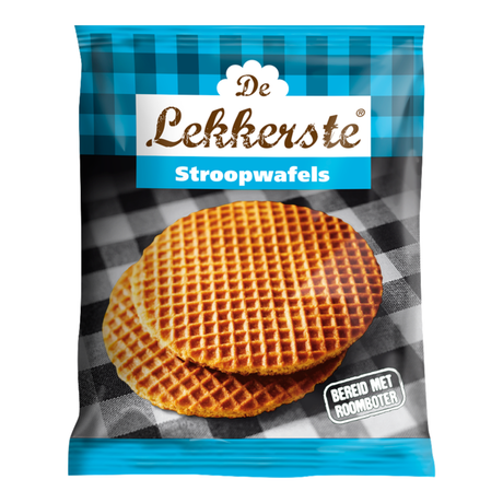 De lækreste smørsirup vafler 80gr (24x 2 stk.)