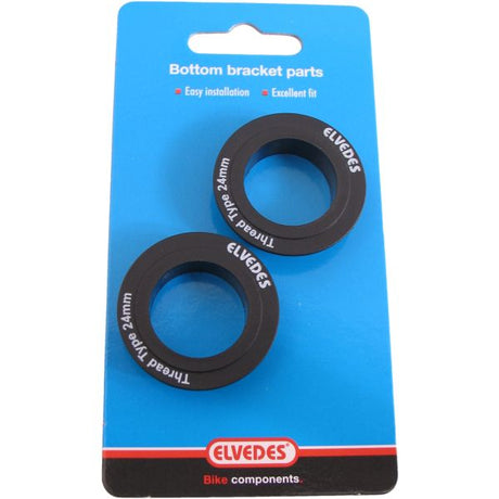 Spilleraksel nedre hætter Elvedes til Shimano 24mm påhængsmotor (2 stykker)