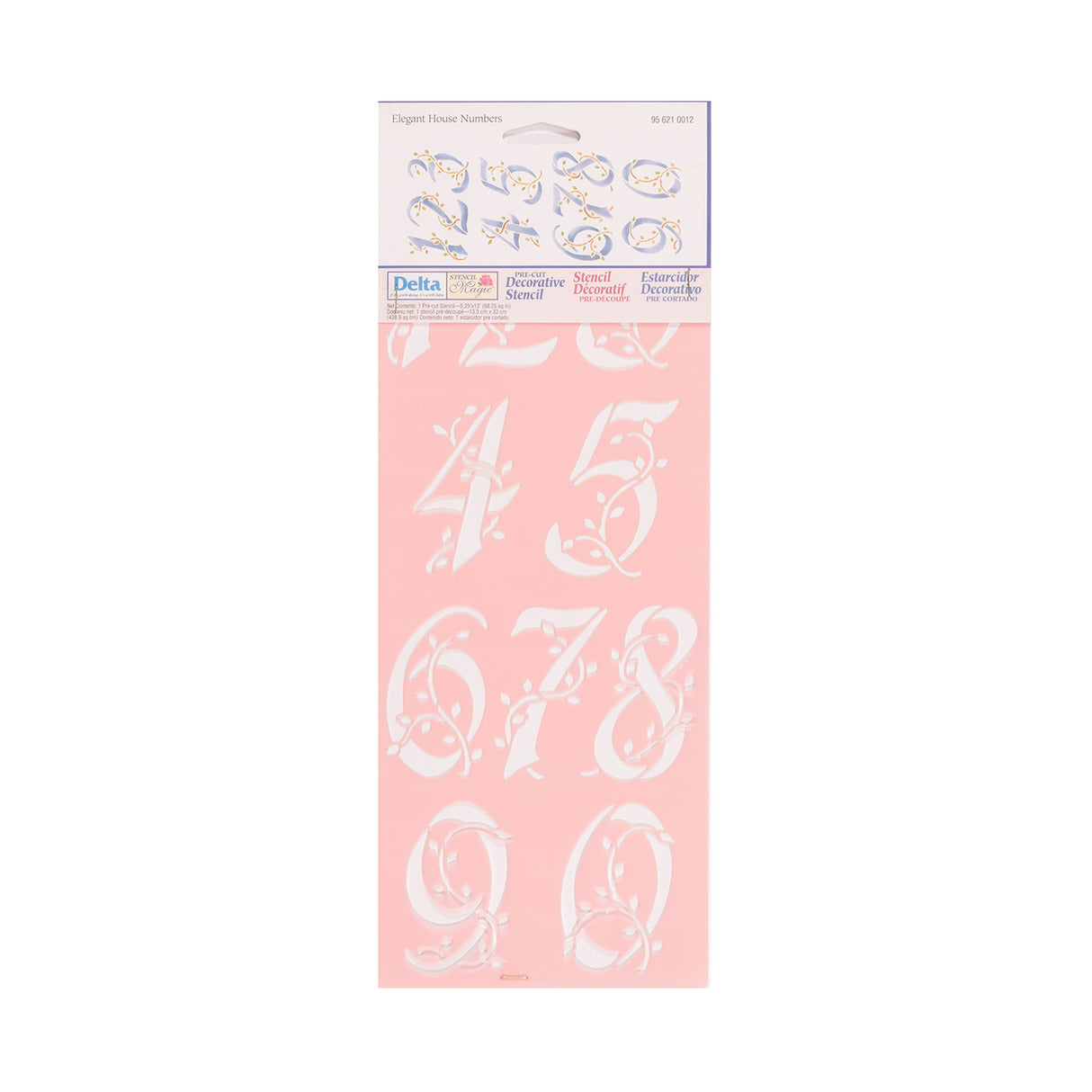 Delta • stencil elegant husnummer