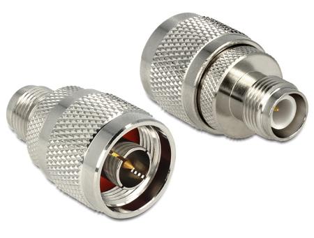 Delock adapter n stik > rp-tnc boks