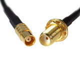 Abi SMA adapterkabel - 0,2 meter