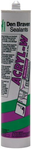 Den braven zwaluw acryl-w 310ml bruin - 10024201 - 10024201