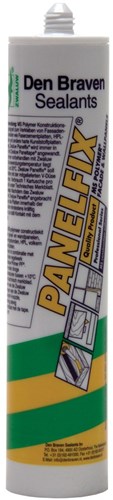 Den braven zwaluw panelfix 290ml zwart - 11011400 - 11011400