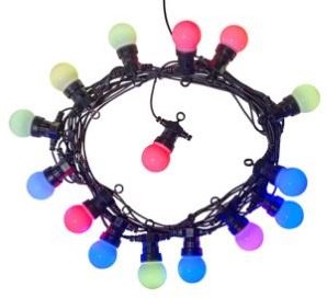 Denver festbelysning 14m 15 lamper rgb smart wi-fi tuya - 9700095